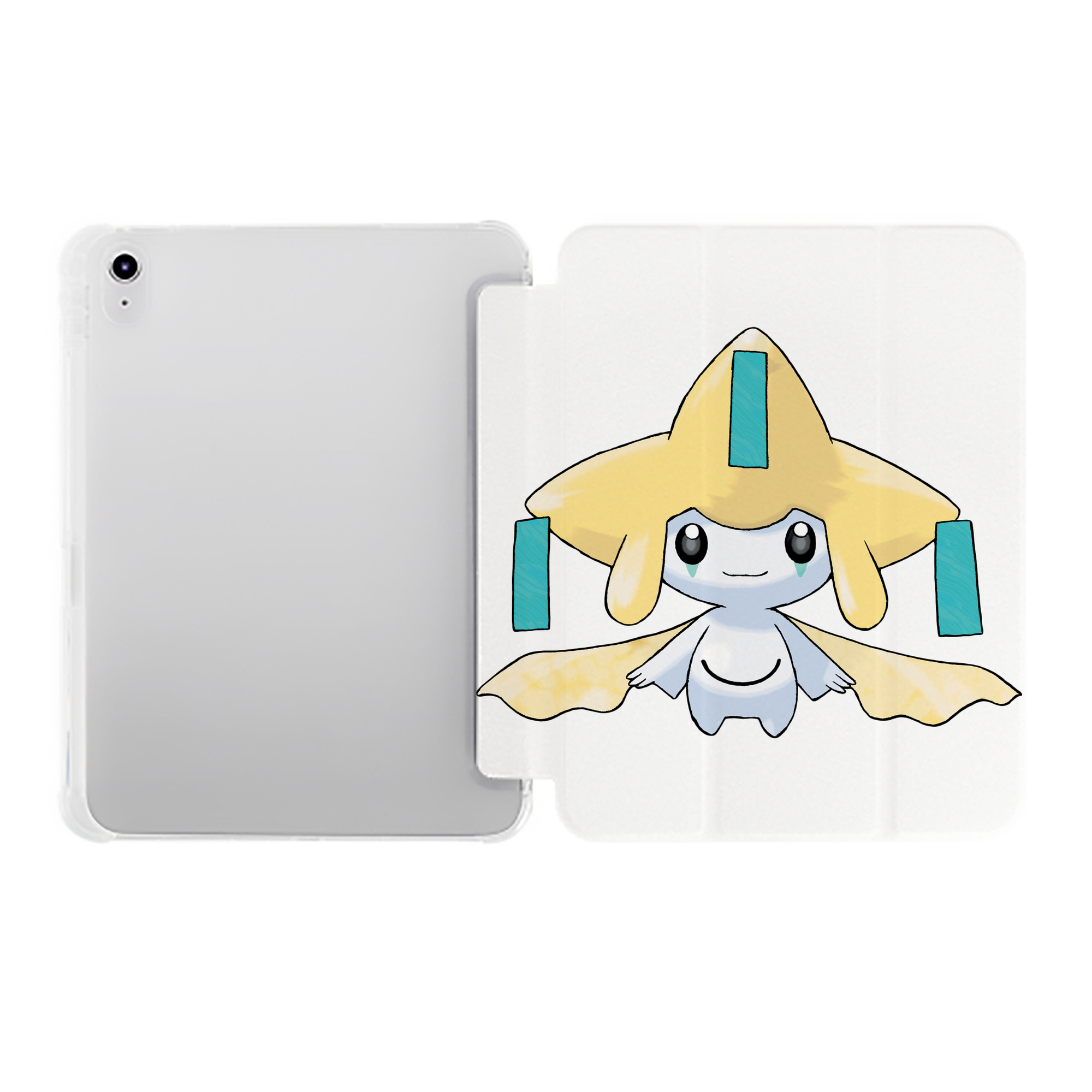 （画像用） ポケットモンスター Pokémon IPad ケース ペン収納付き 三つ折りスタンド PUレザー×シリコン 対応機種9.5/10.5/10.9インチ